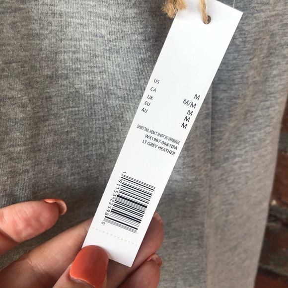 Rae Dunn "Pride" light gray tee size Medium - Picture 4 of 7